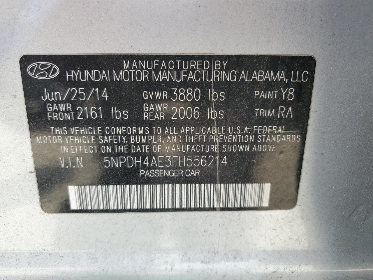 Hyundai ELANTRA Se