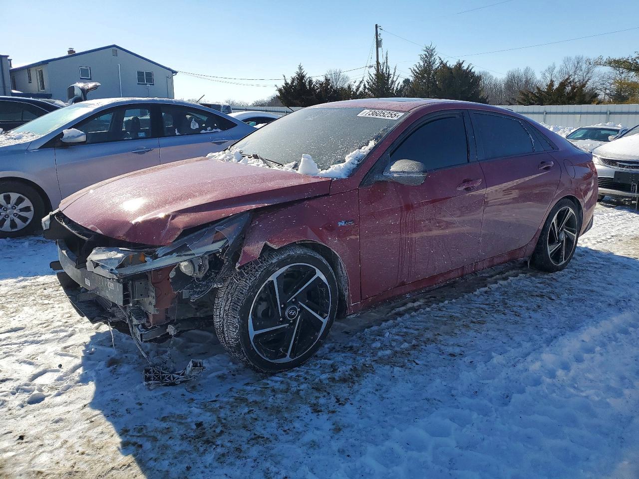 Salvage Hyundai ELANTRA Image