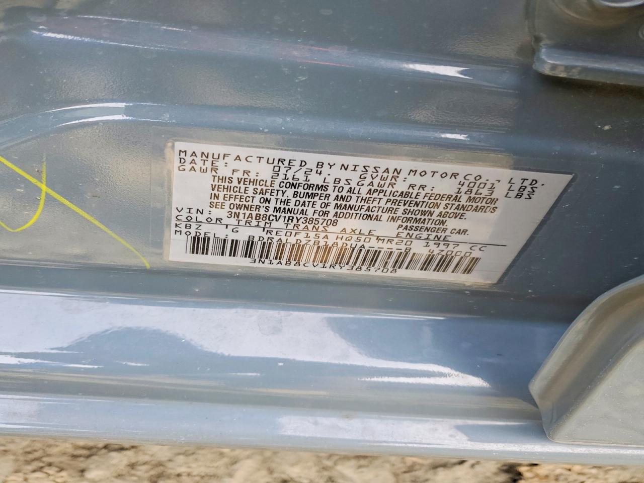 Nissan Sentra Sv