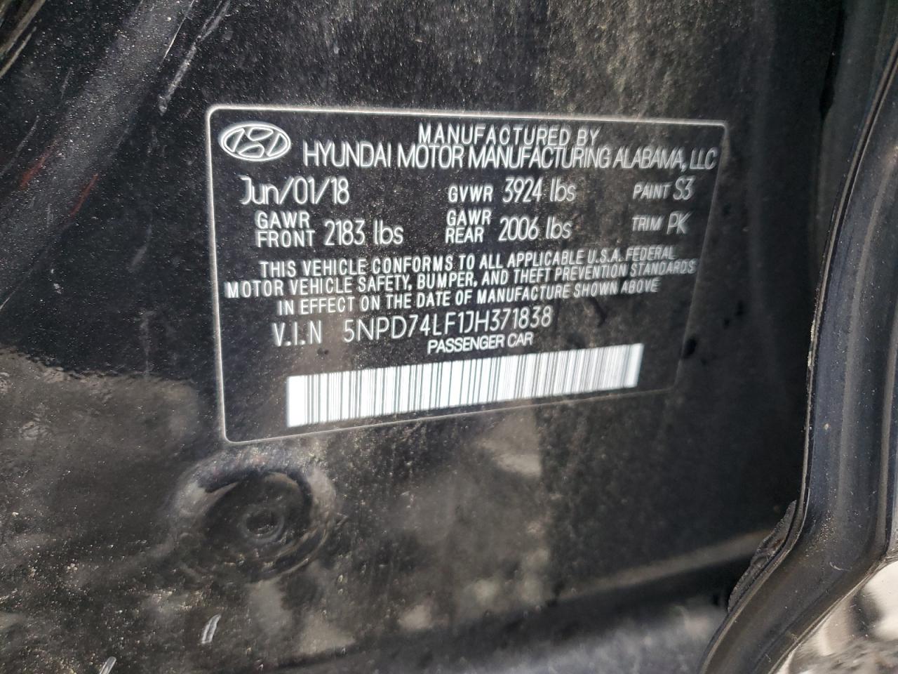Hyundai ELANTRA Se