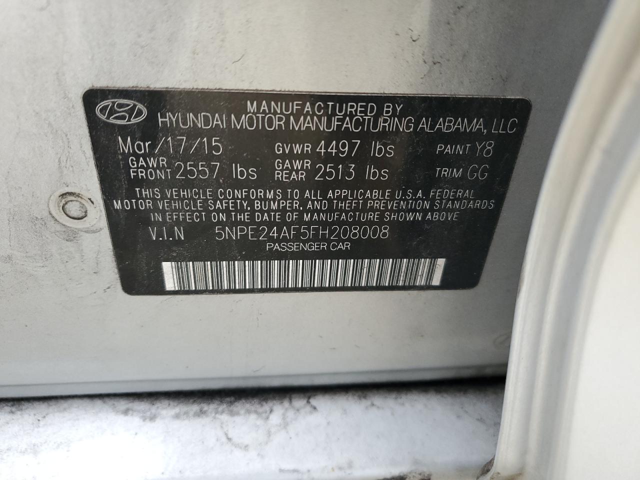 Hyundai SONATA Se