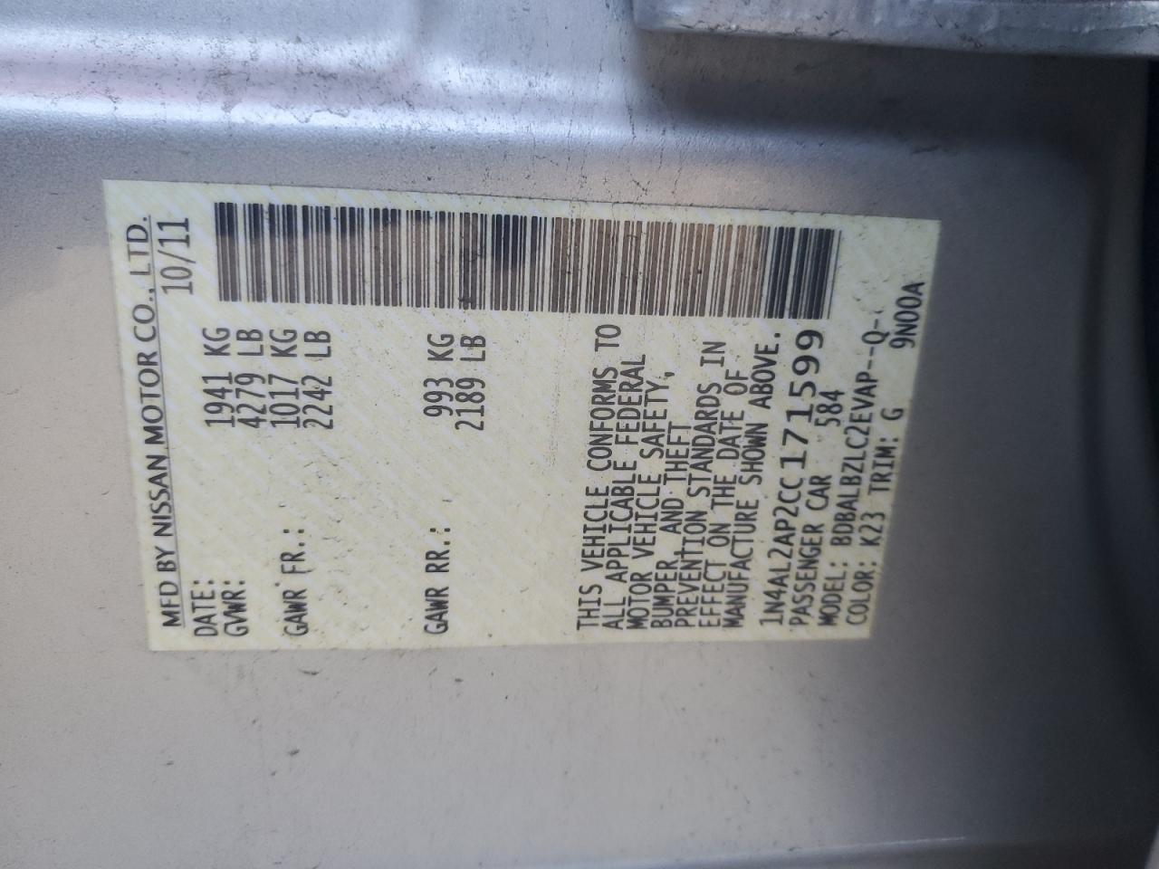 Nissan Altima Base
