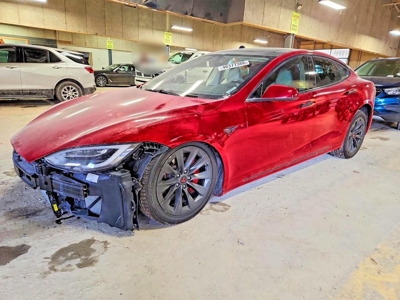 Salvage Tesla Model S Image
