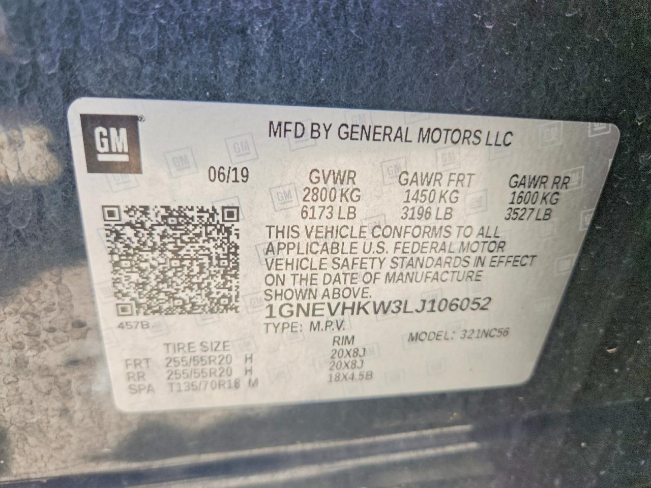 Chevrolet Traverse Lt