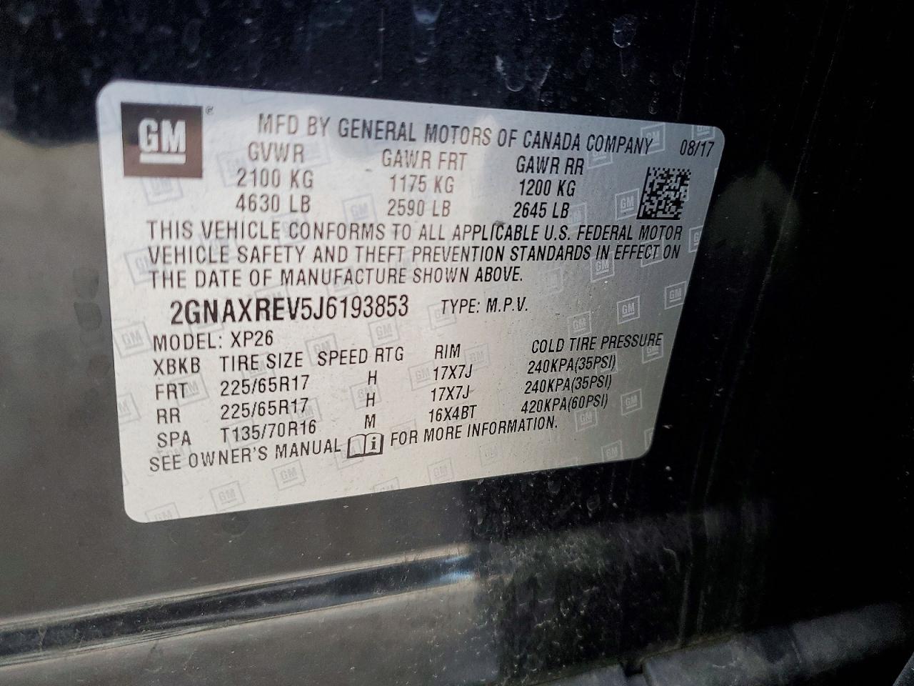 Chevrolet Equinox Ls