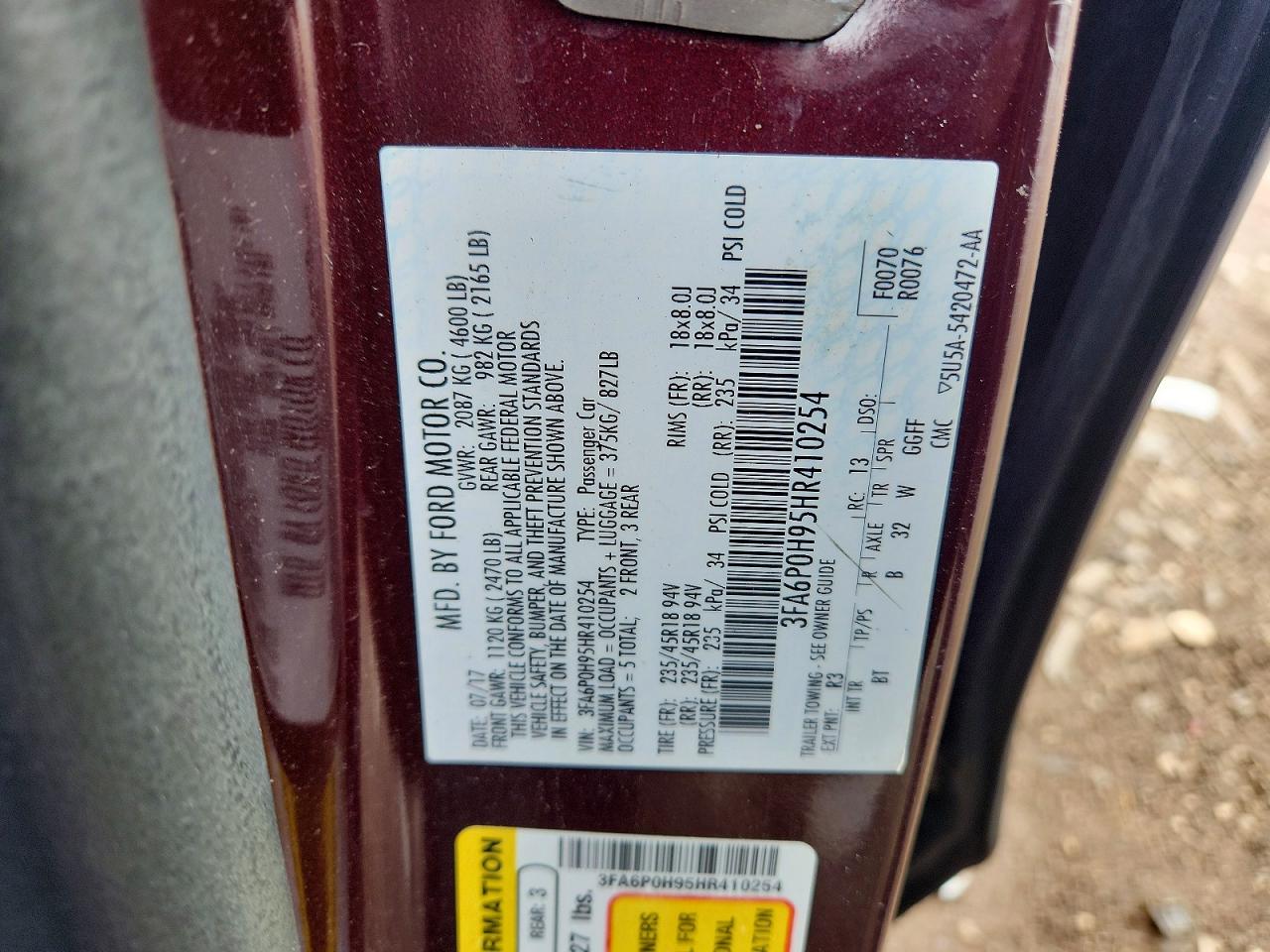 Ford Fusion Se