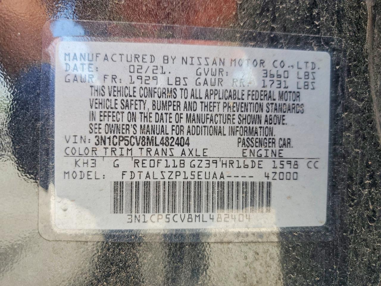 Nissan Kicks Sv