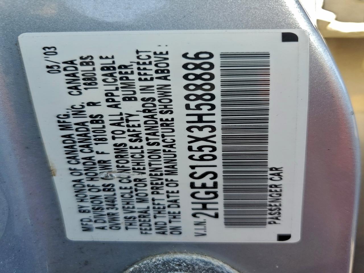 Honda Civic Lx