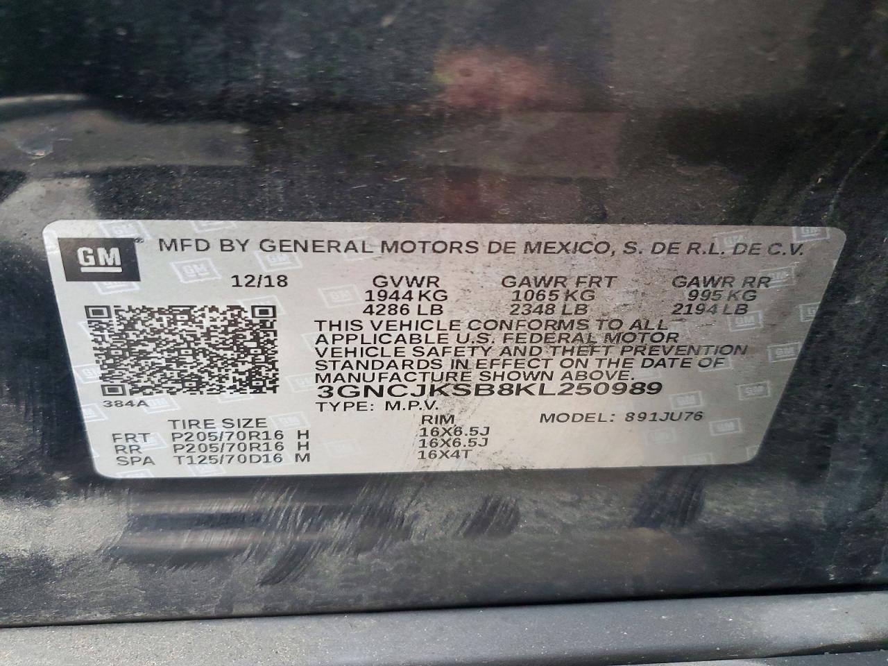 Chevrolet Trax Ls