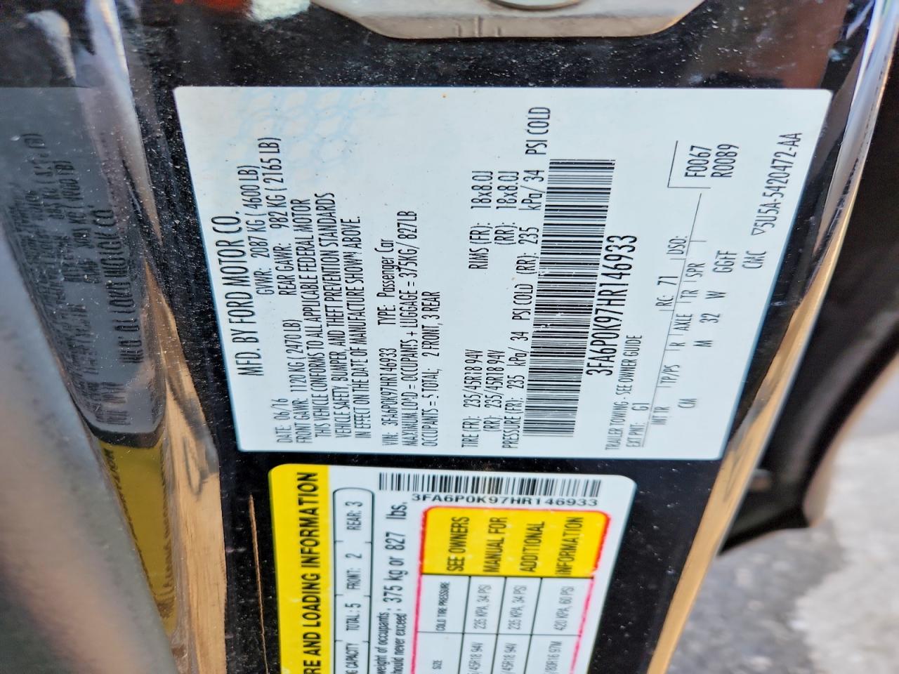 Ford Fusion Titanium