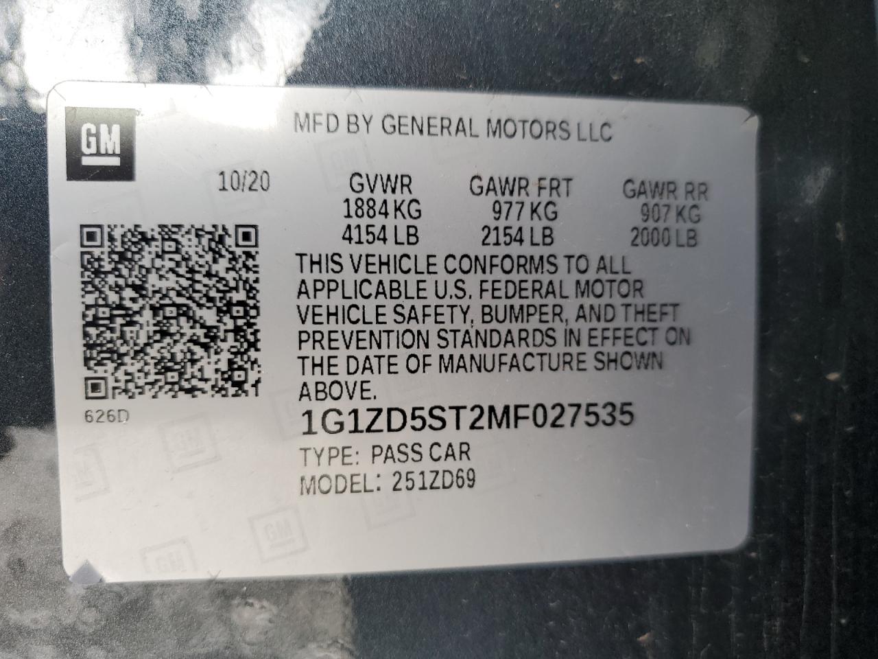 Chevrolet Malibu Lt