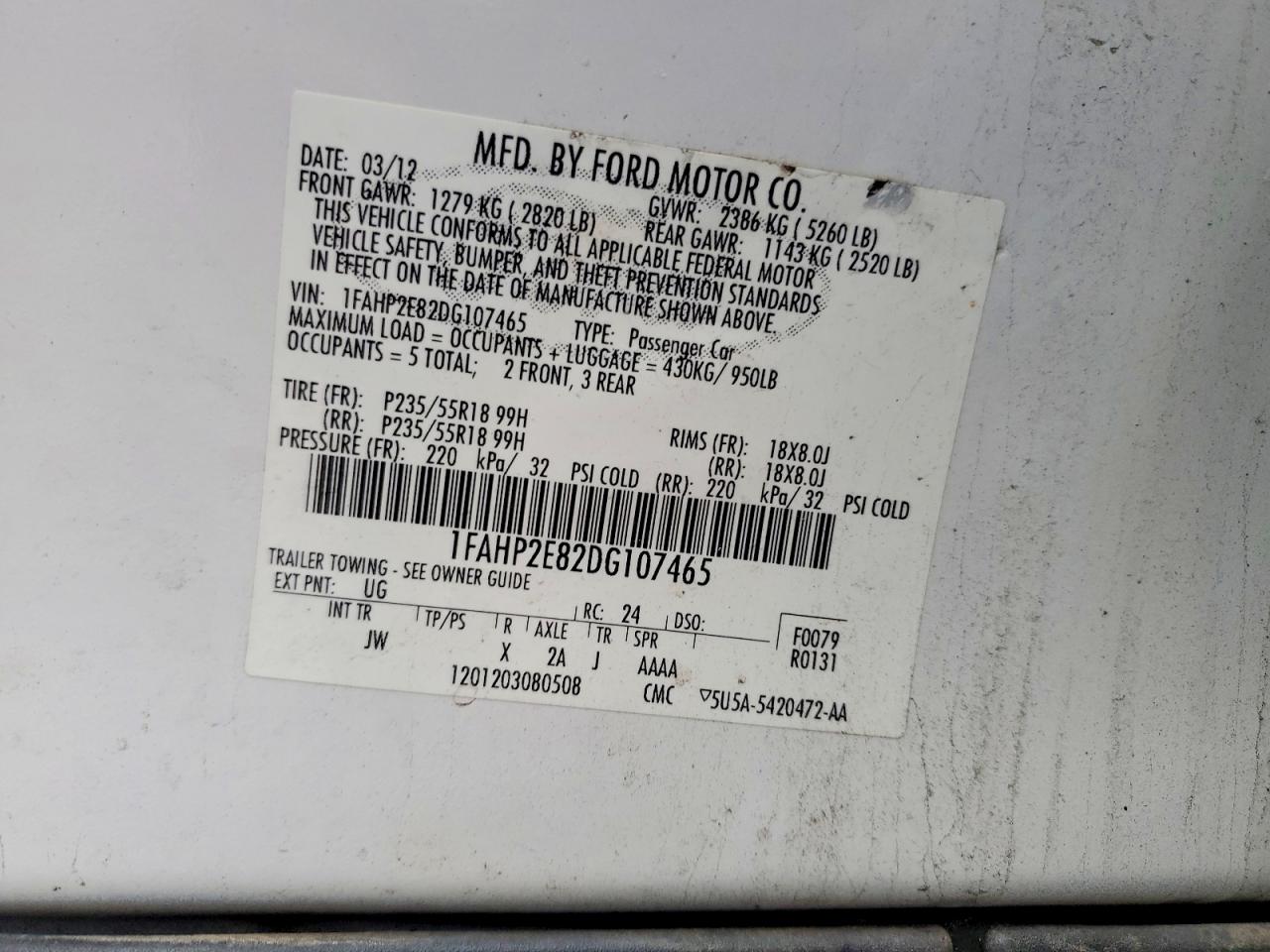 Ford Taurus Sel
