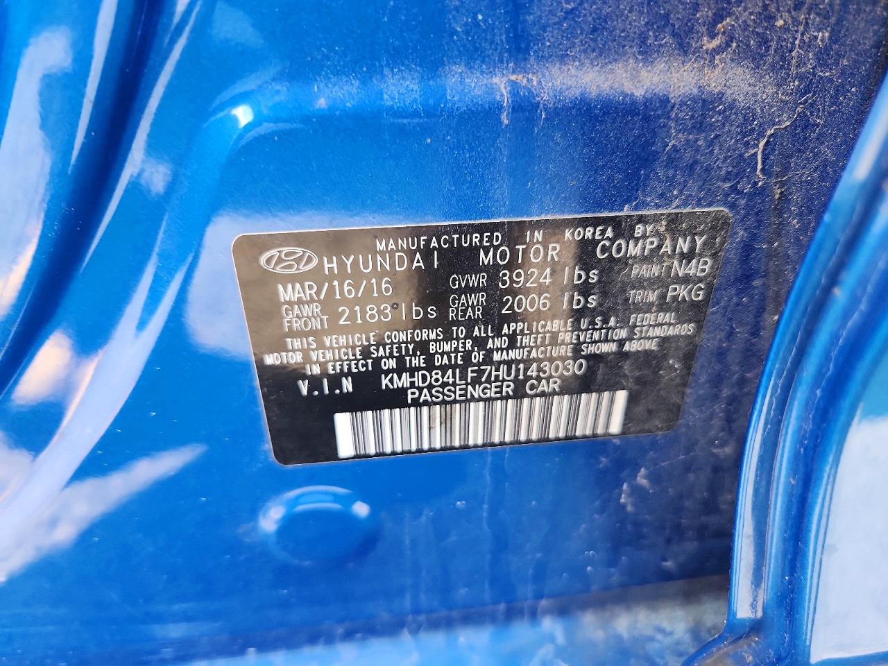 Hyundai ELANTRA Se