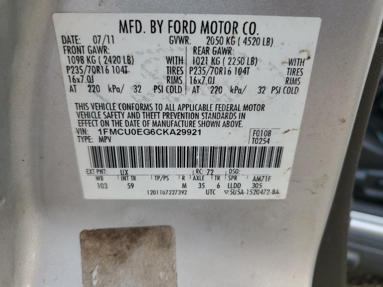 Ford Escape Limited