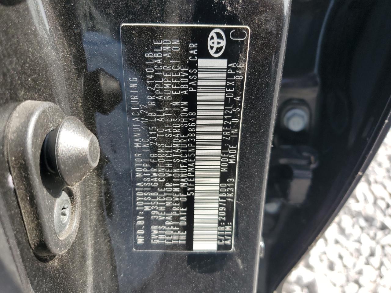 Toyota Corolla Le