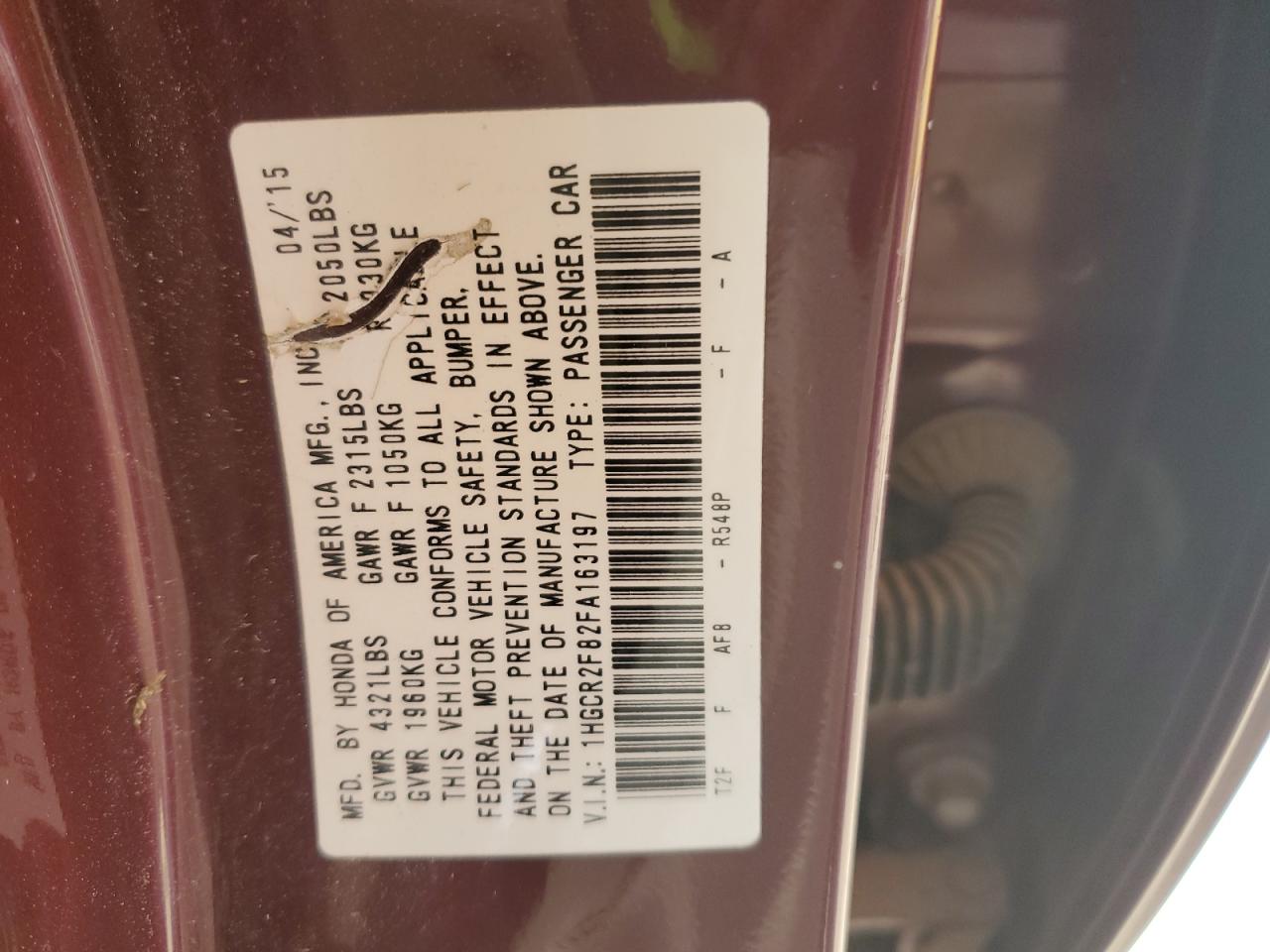 Honda Accord Exl