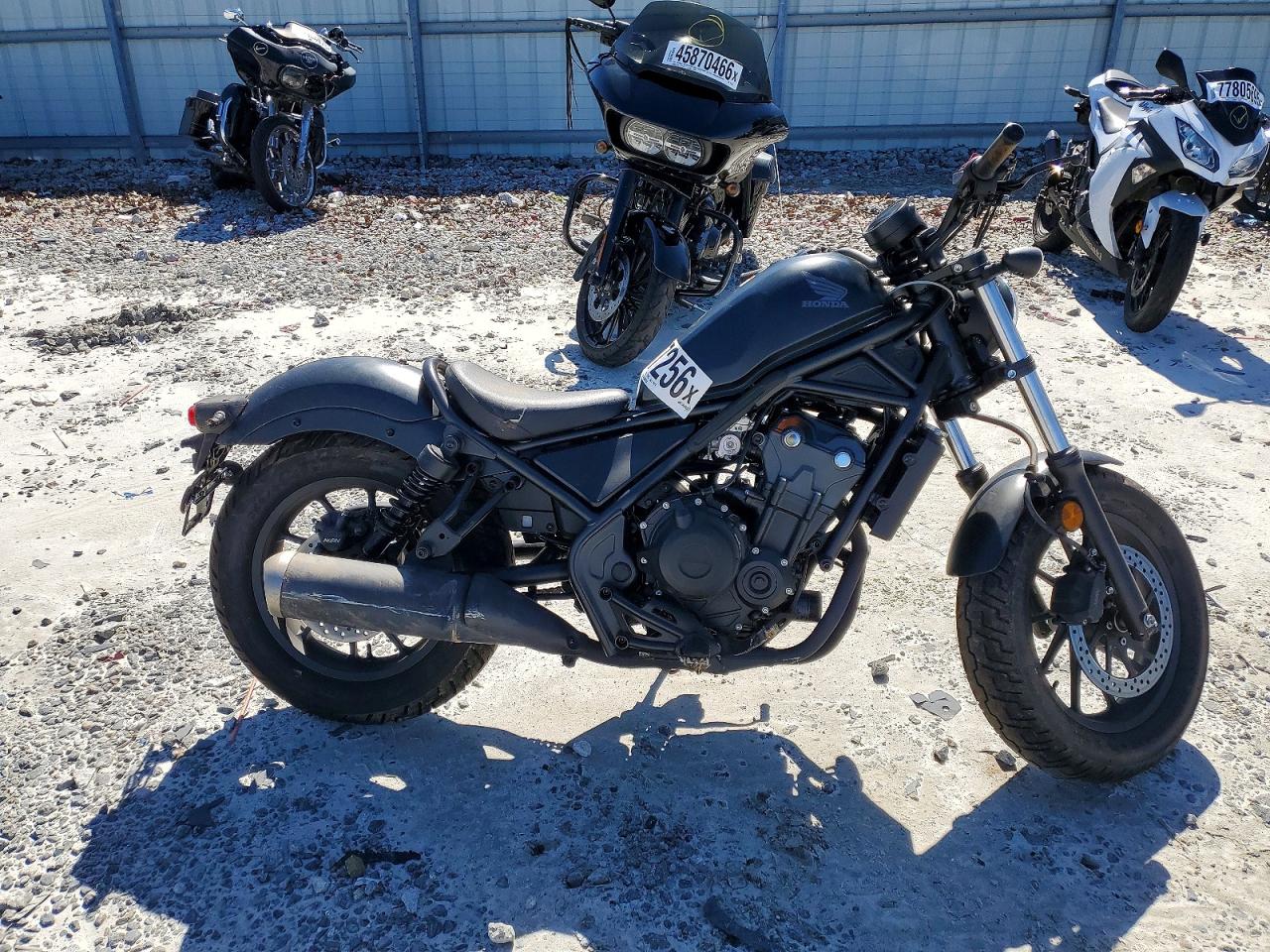 Salvage Honda Cm Cycle Image