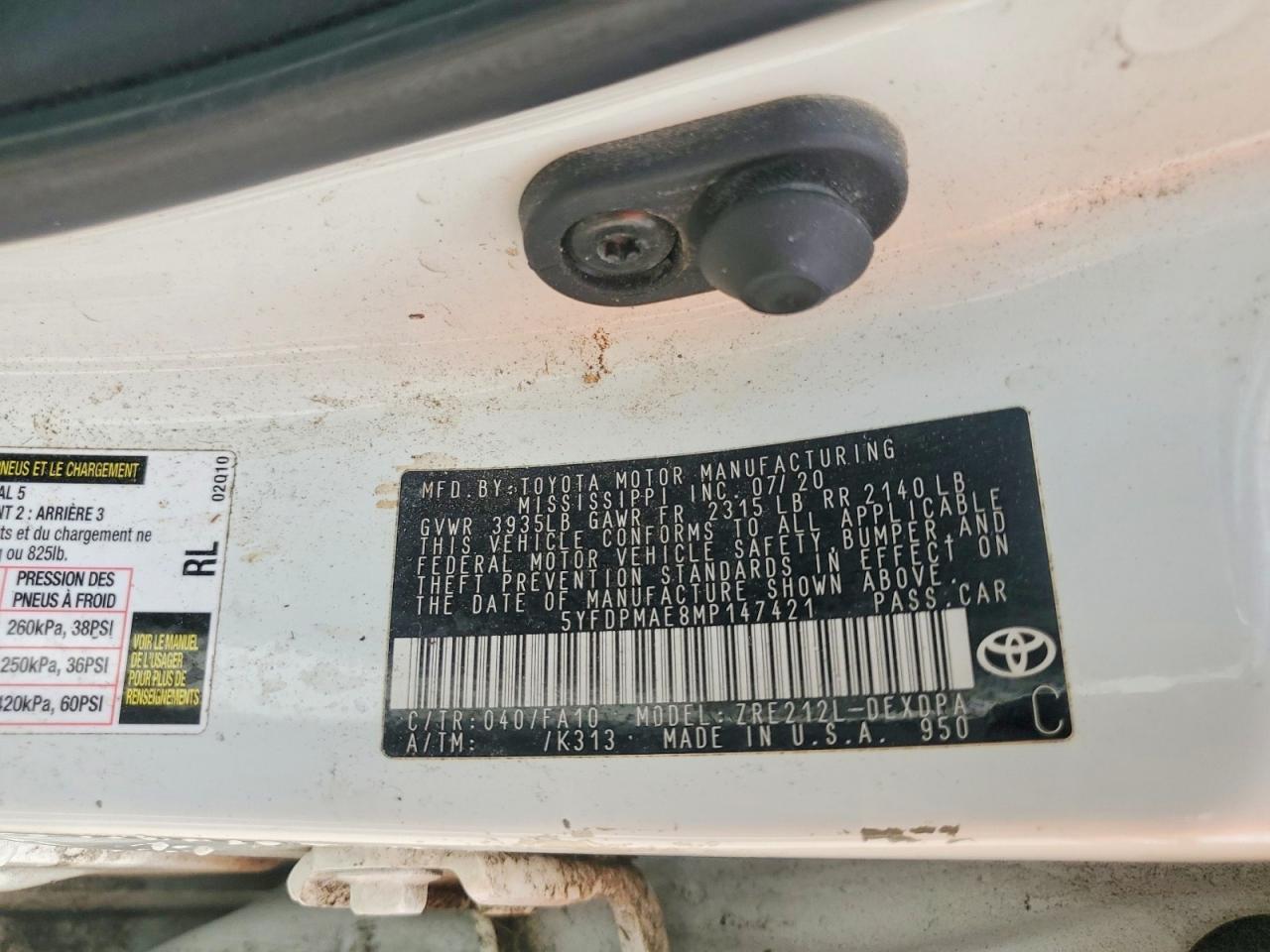 Toyota Corolla L