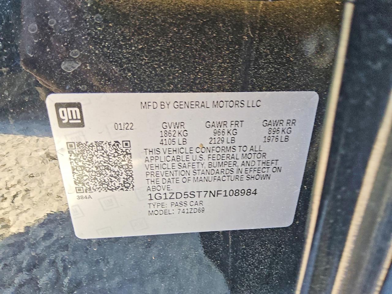 Chevrolet Malibu Lt
