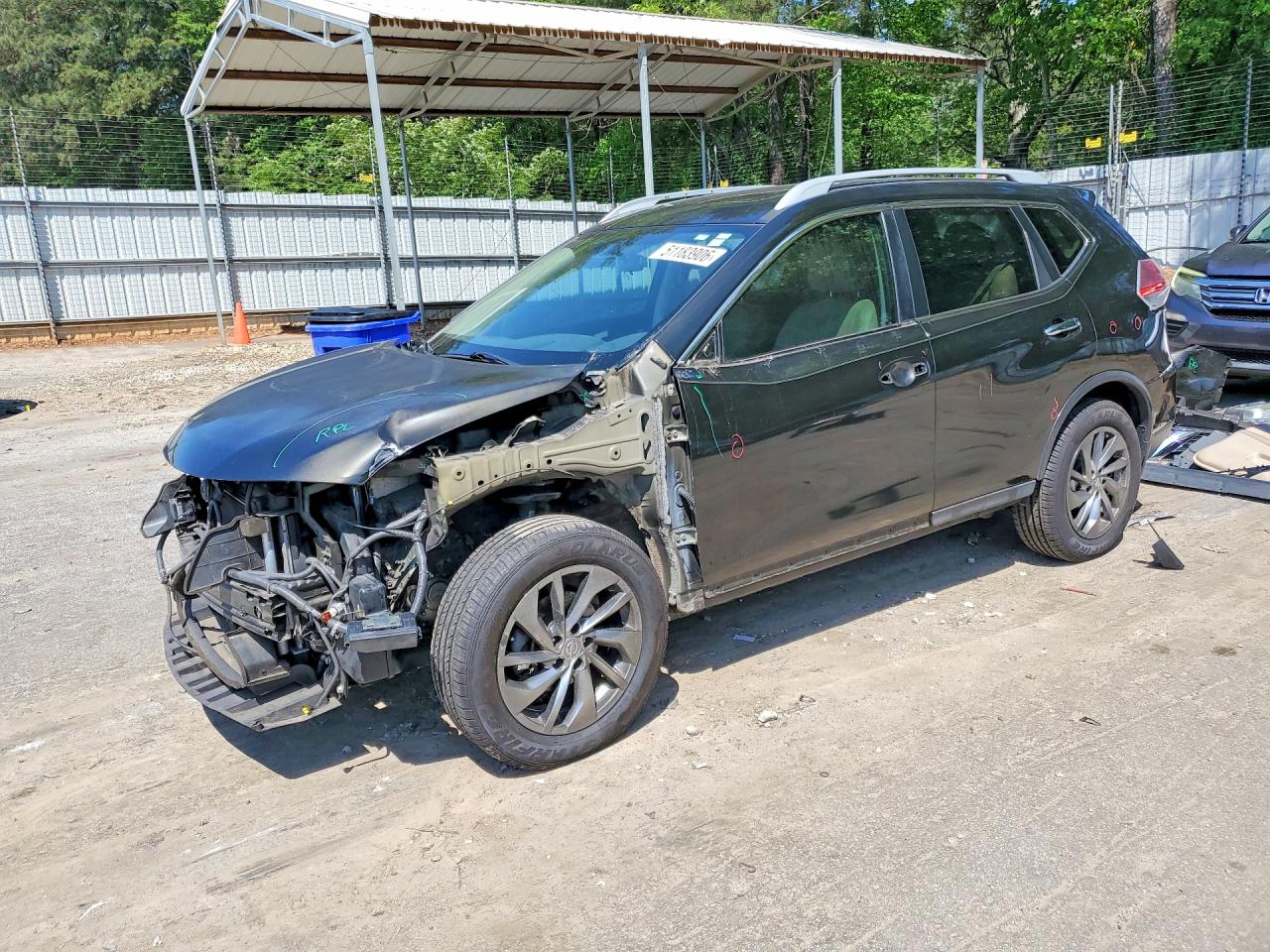 Salvage Nissan Rogue Image