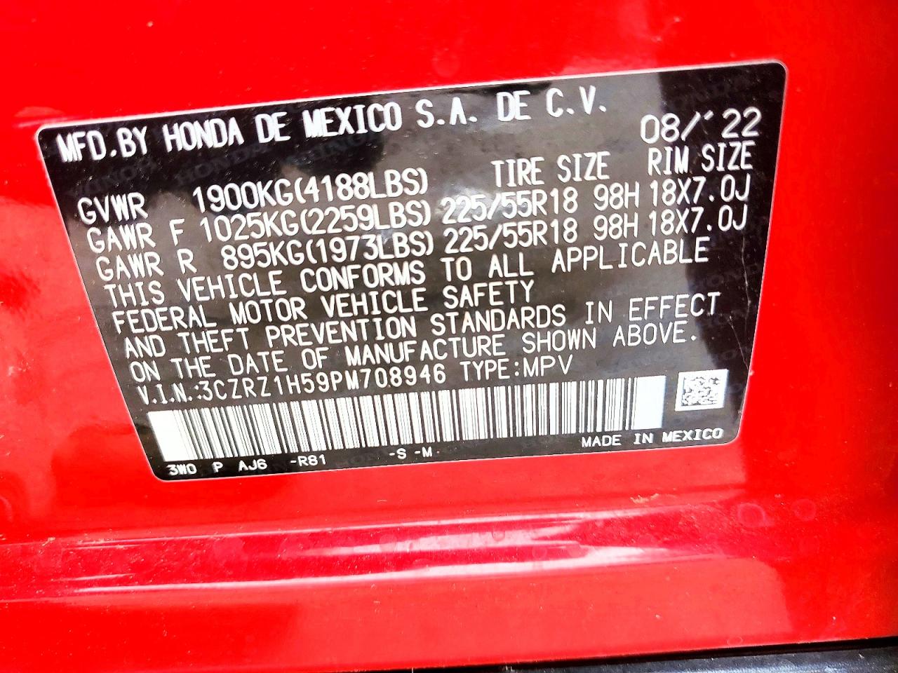 Honda HR-V Sport