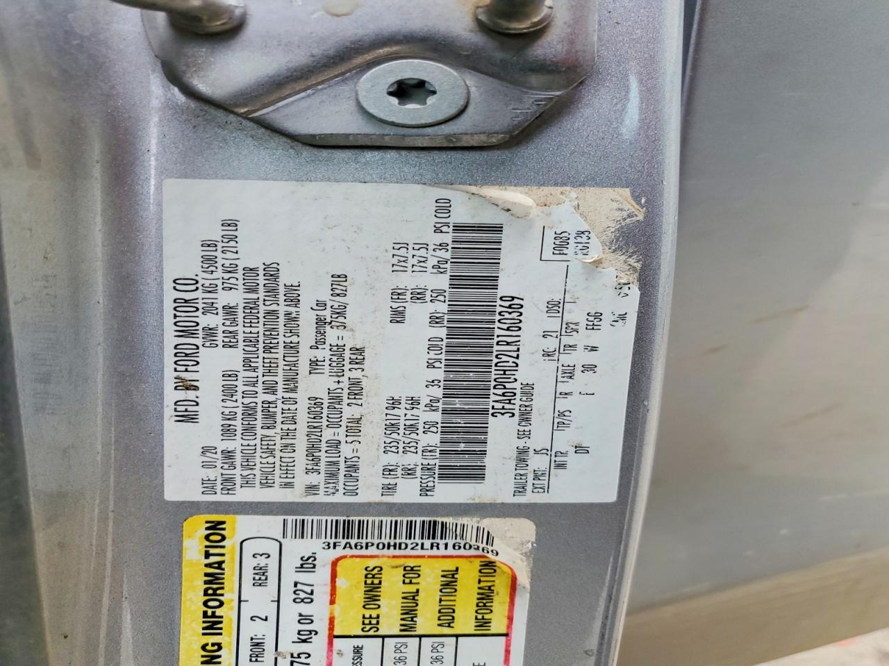 Ford Fusion Se