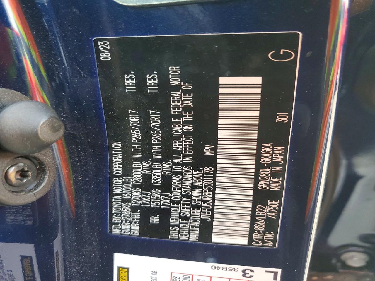 Toyota 4Runner Sr5 Premium