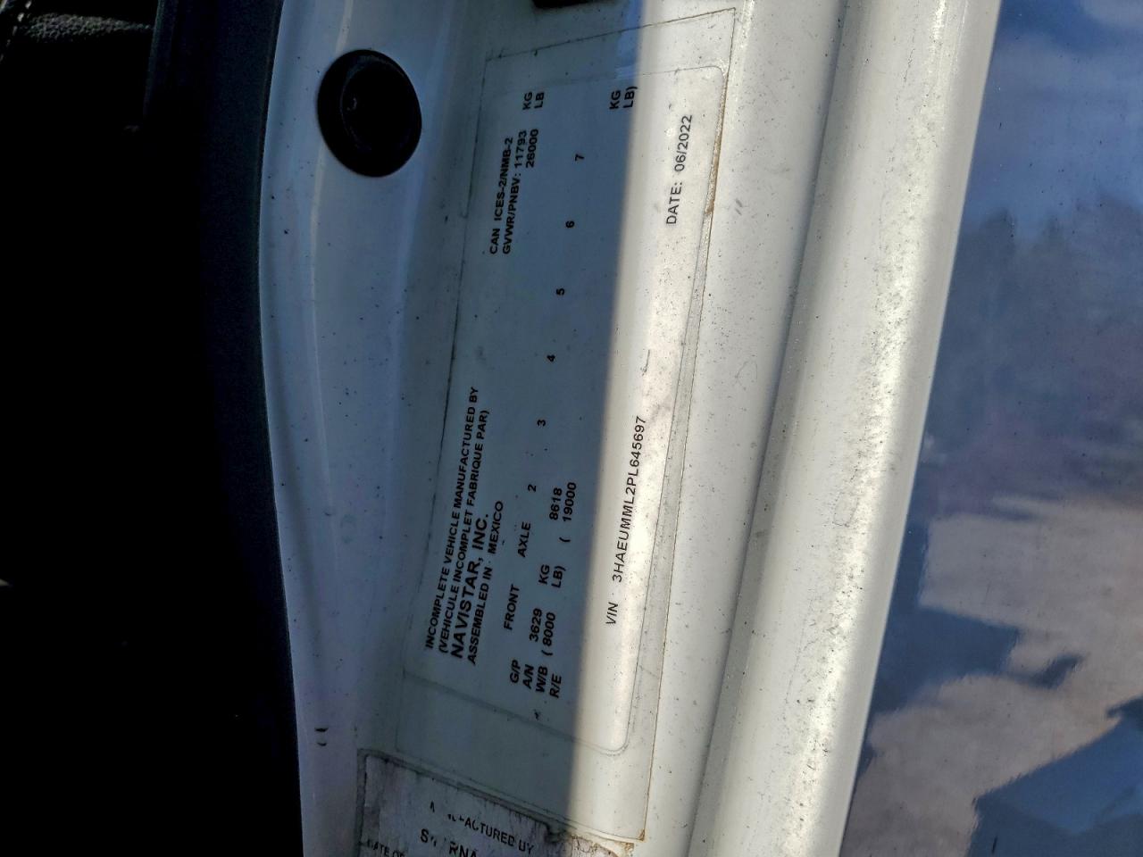 International Mv607