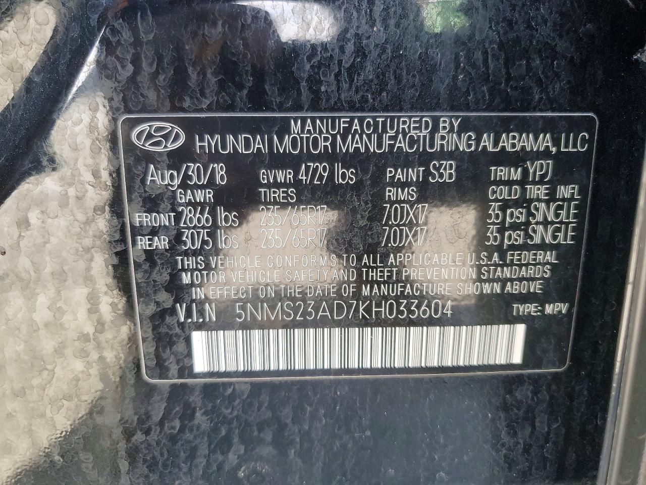Hyundai SANTA FE Se