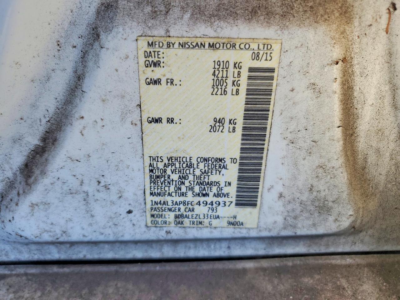 Nissan Altima 2.5