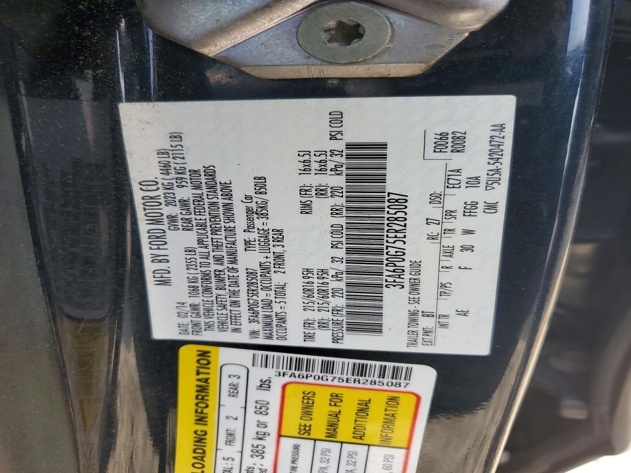 Ford Fusion S