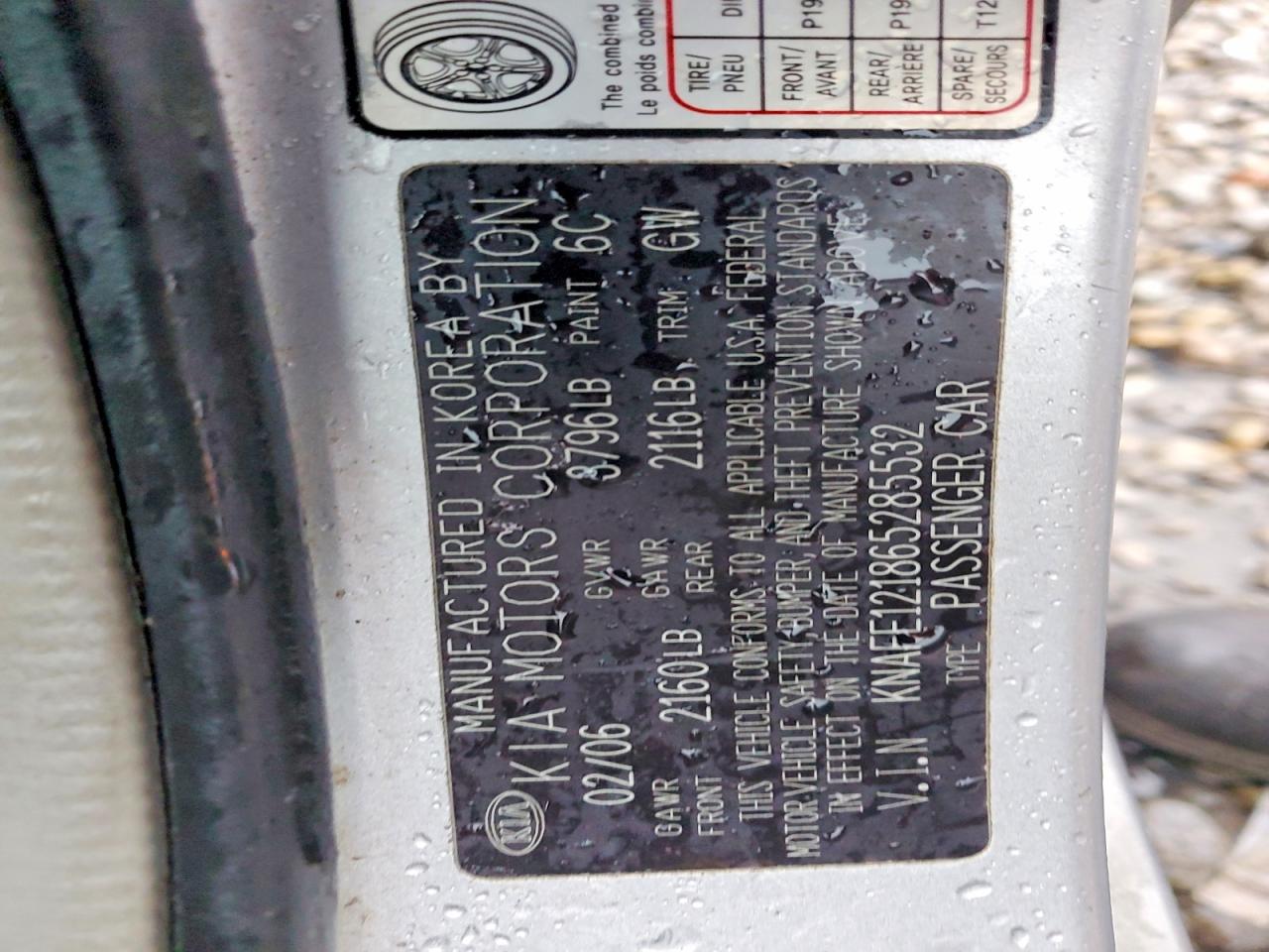 Kia Spectra Ex