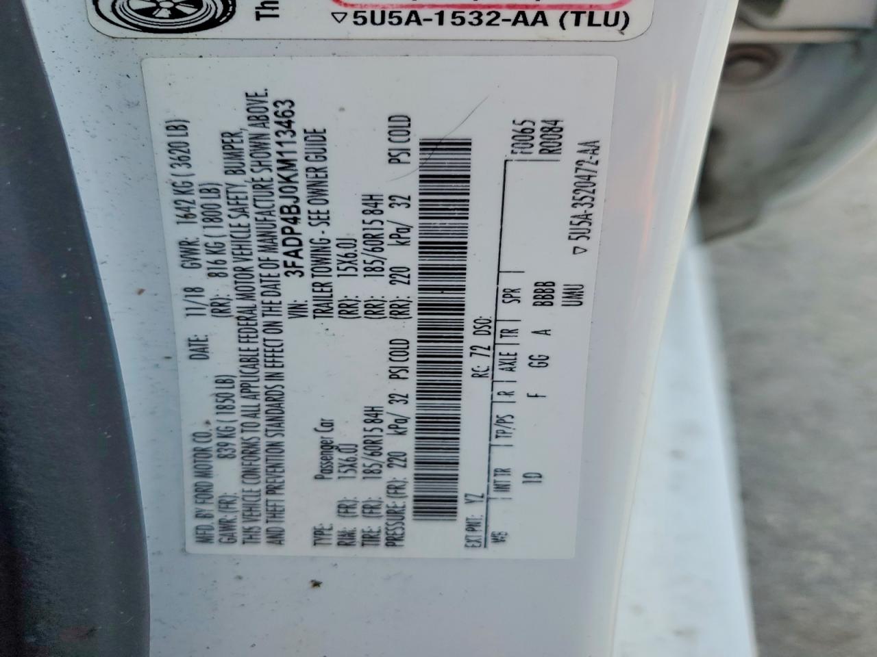 Ford Fiesta Se