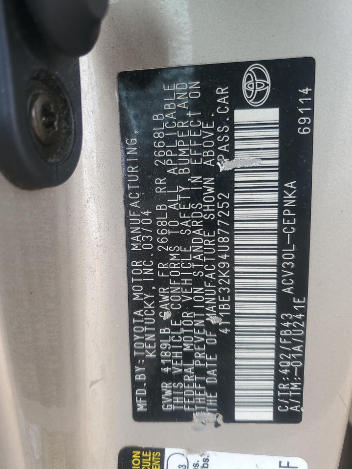 Toyota Camry Le