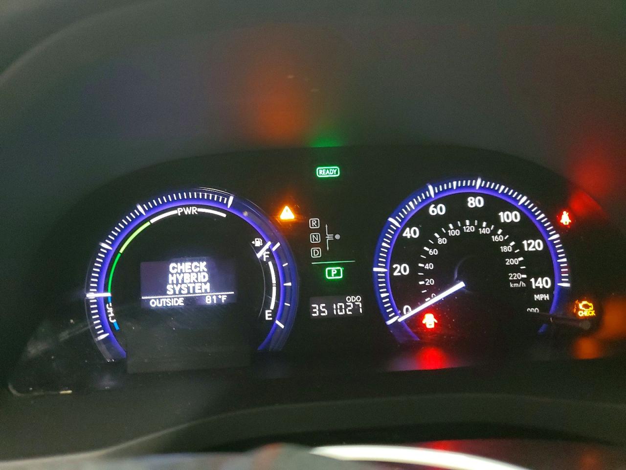 Lexus Hs 250h