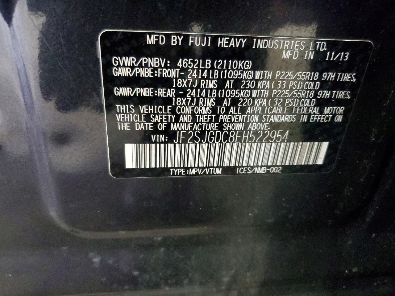Subaru Forester 2.0xt Premium