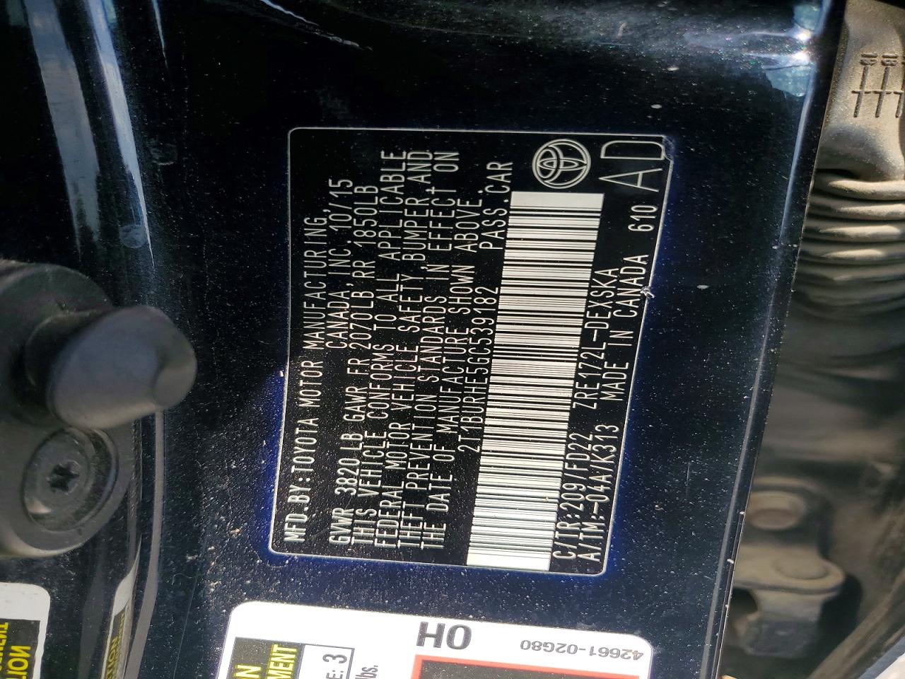 Toyota Corolla S Plus