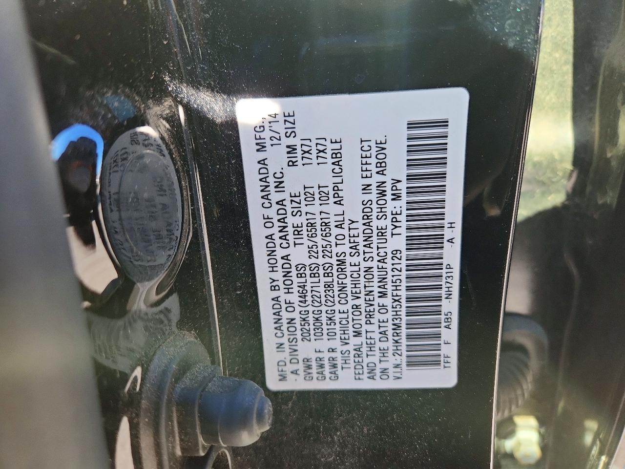 Honda Crv Ex