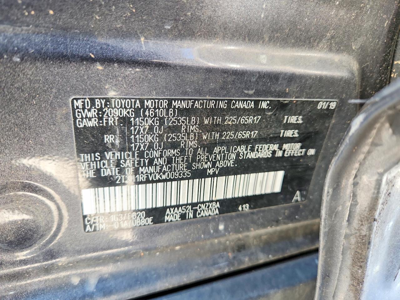 Toyota RAV4 Le
