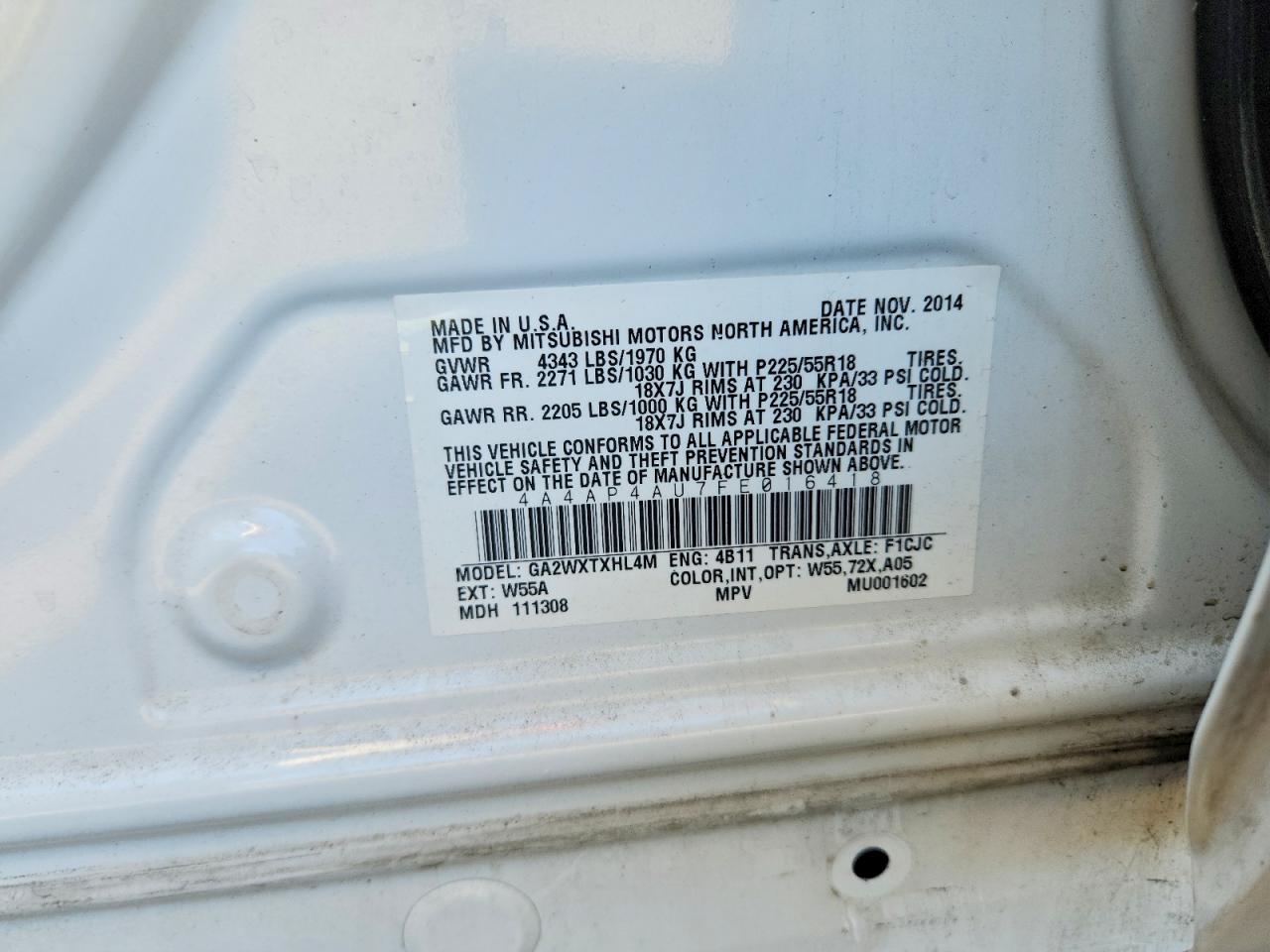 Mitsubishi Outlander Se