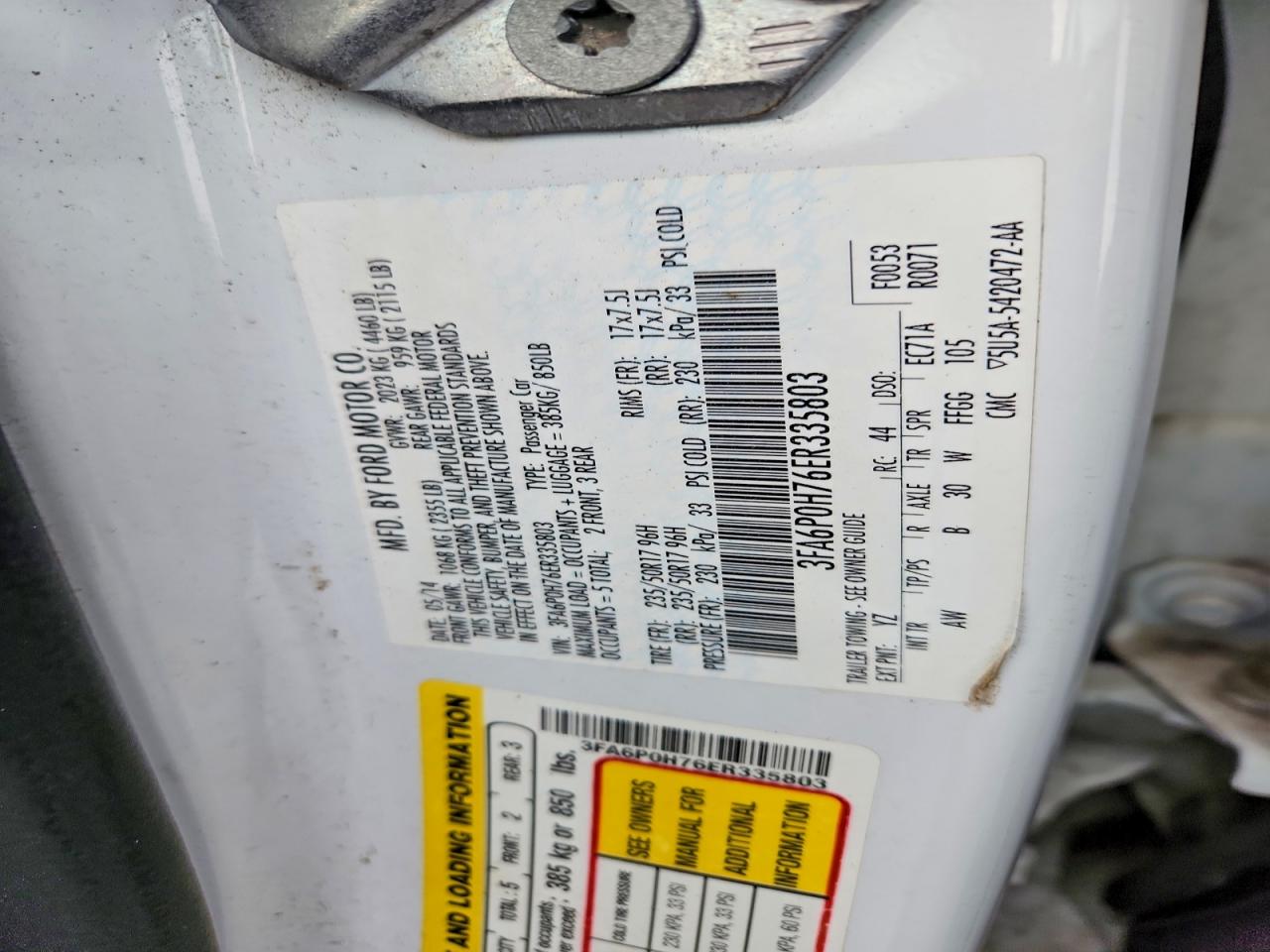 Ford Fusion Se