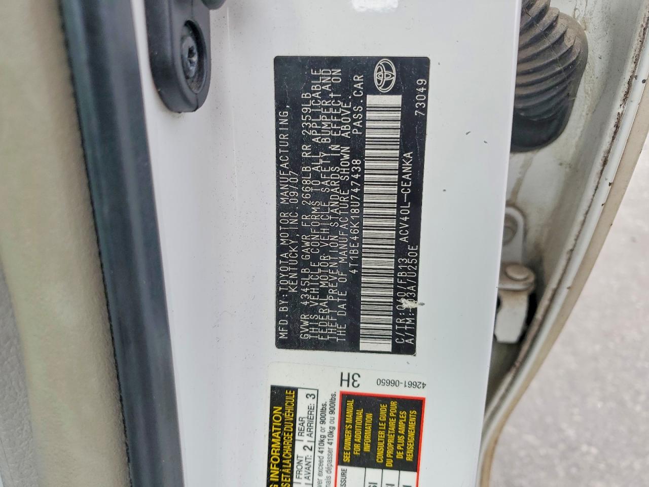 Toyota Camry Ce