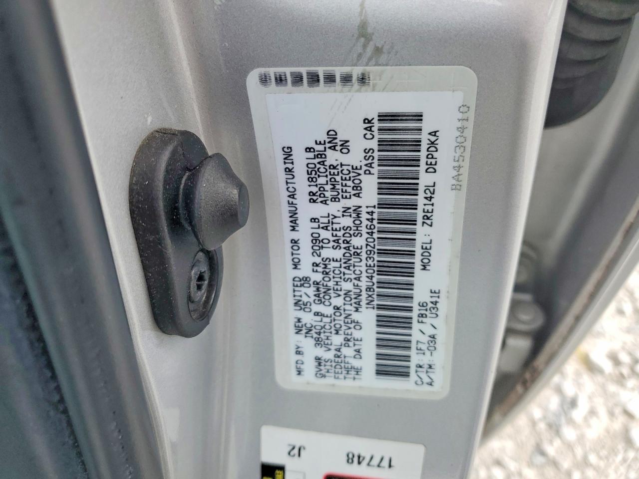 Toyota Corolla Le