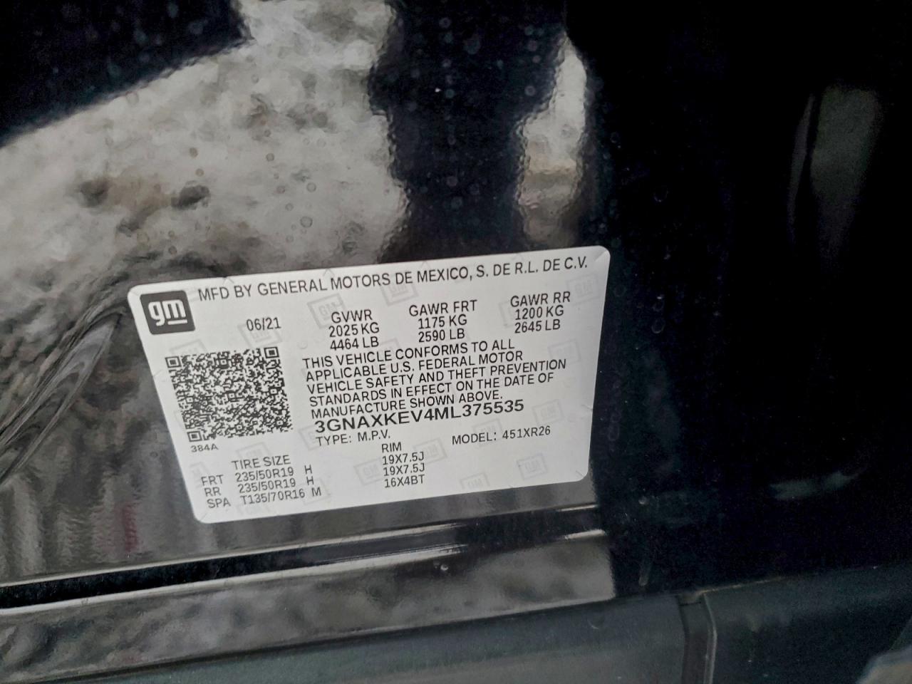 Chevrolet Equinox Lt