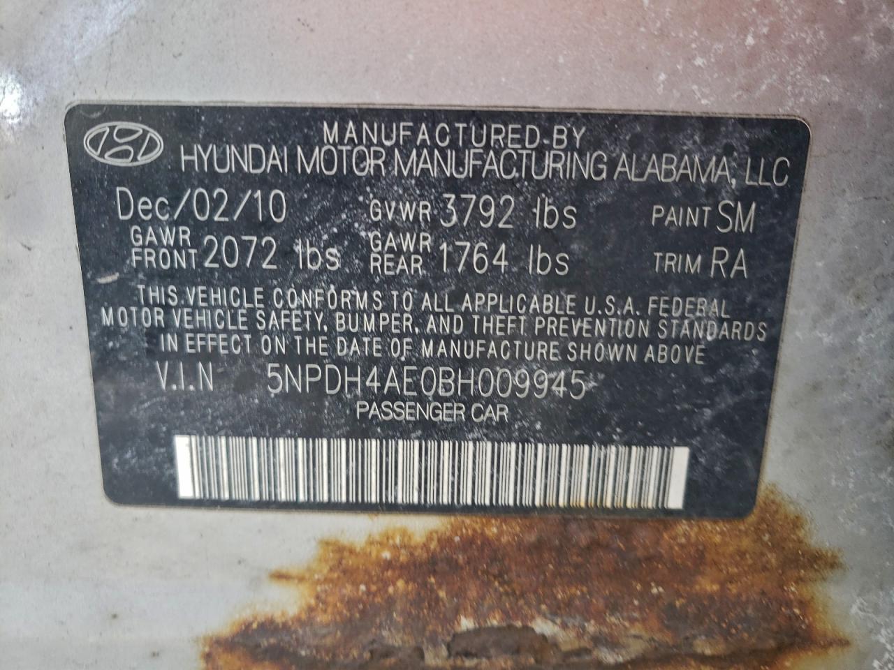 Hyundai ELANTRA Gls