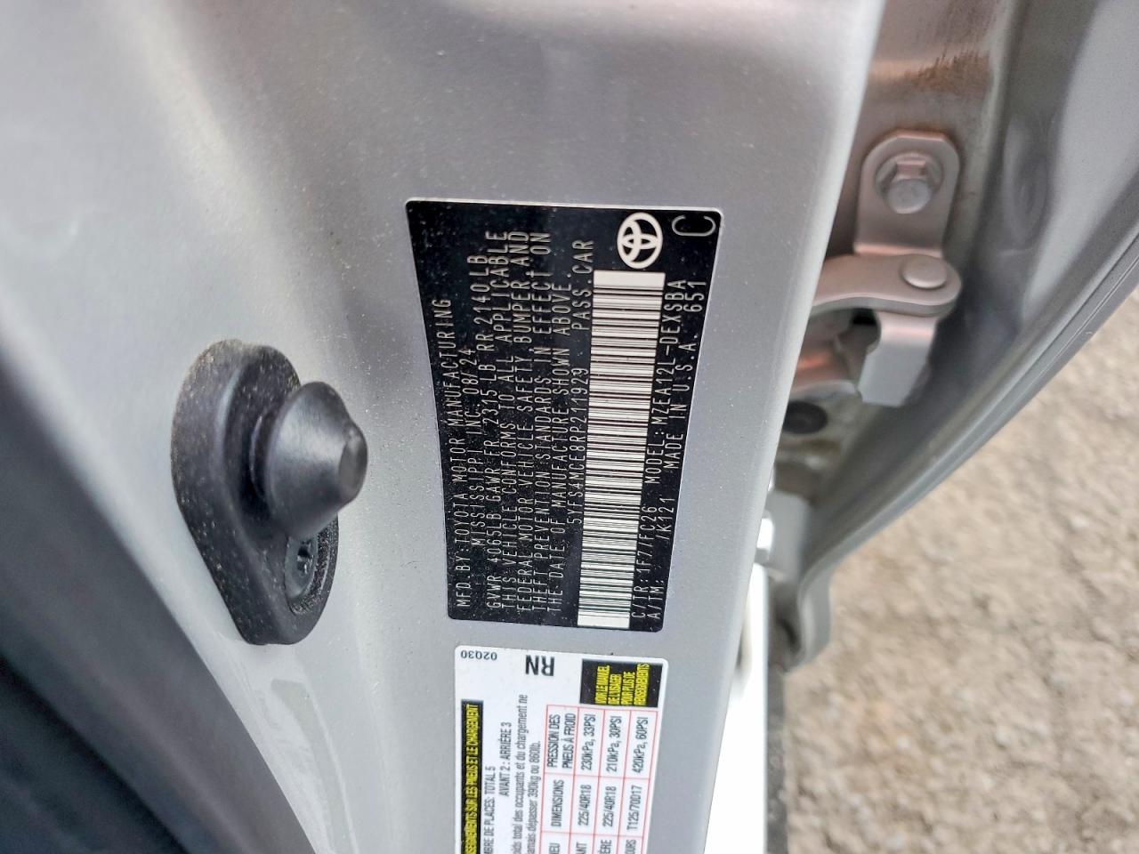 Toyota Corolla Se