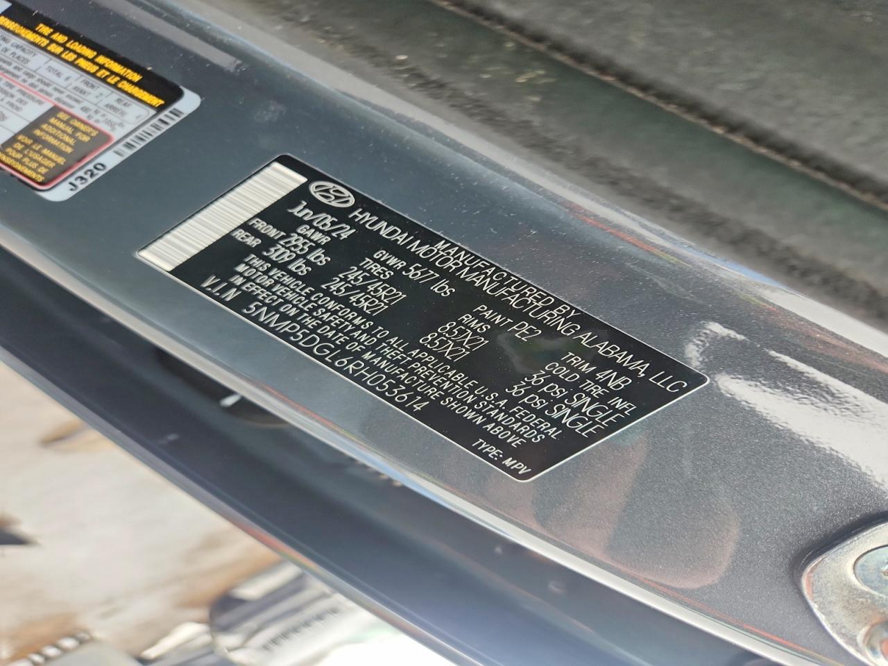 Hyundai SANTA FE Calligraphy