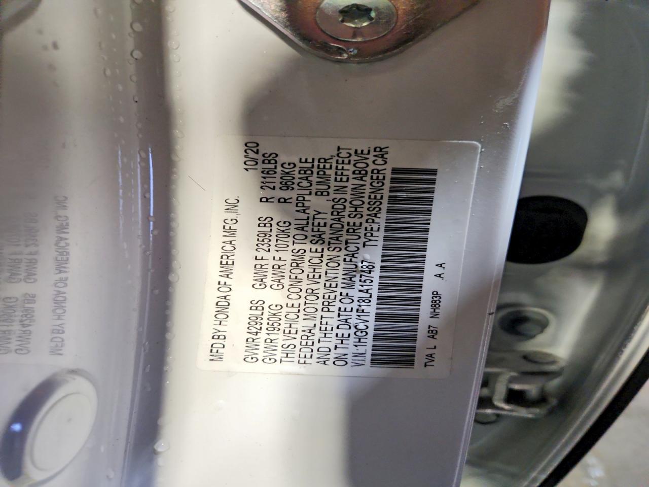 Honda Accord Lx