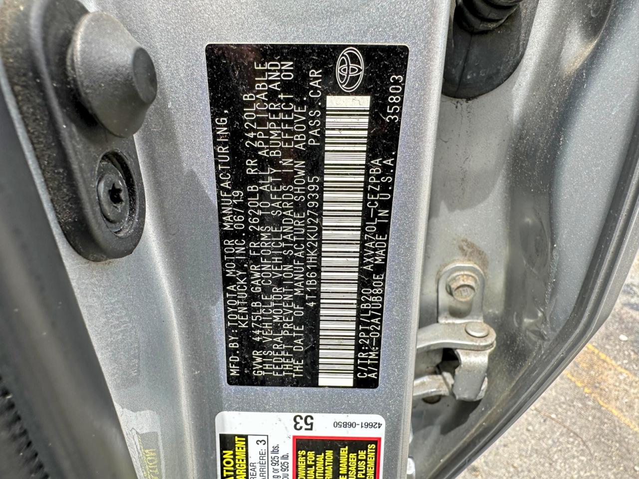 Toyota Camry Xse