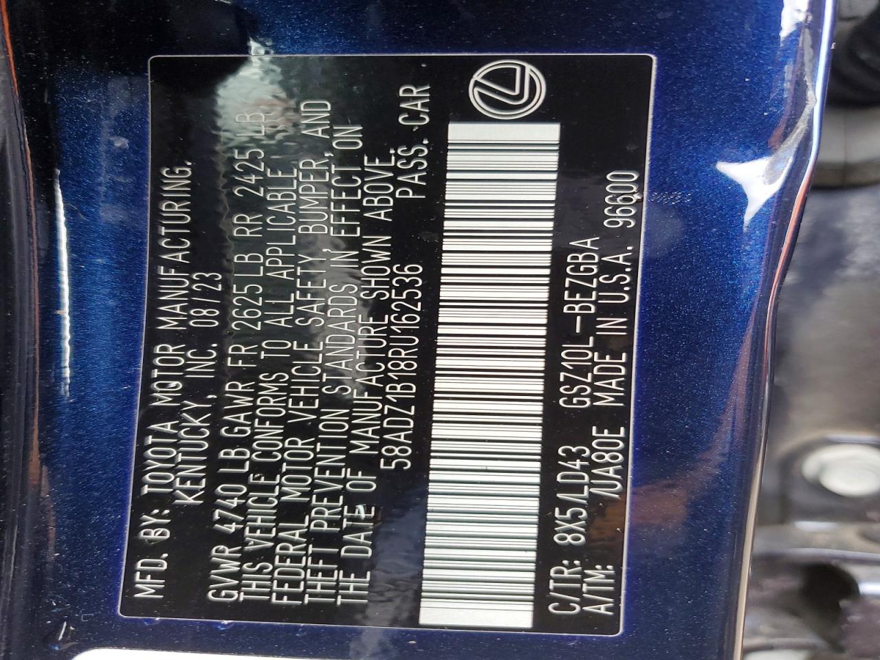 Lexus Es Base